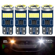 12v 501 T10 Led White Xenon Side Light Bulbs W5w Canbus Error Free Wedge Hid UK,