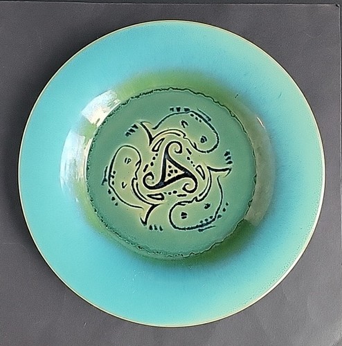 Romany spapan turquoise - turquoise, plate
