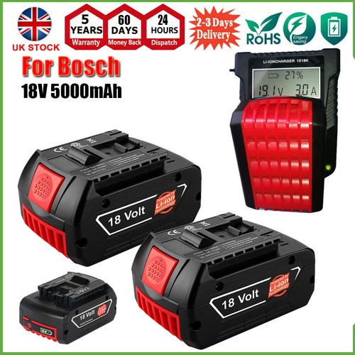 18v 5000mah battery for bosch - 5000mah,