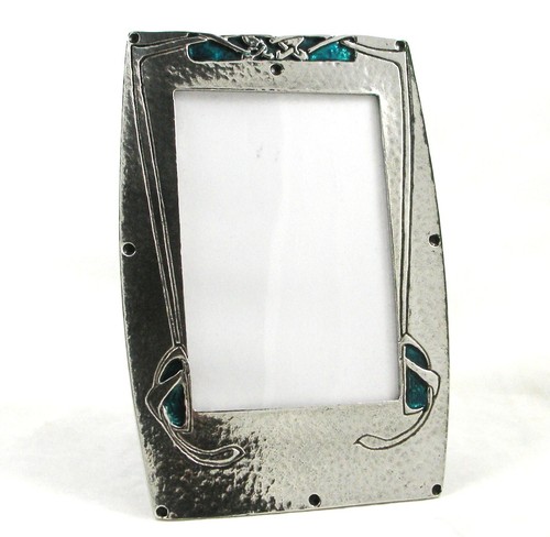 Pewter art nouveau design - art,