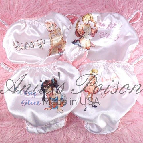 Valentine satin sissy - satin,