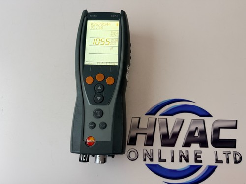 Testo 327 flue - flue, gas