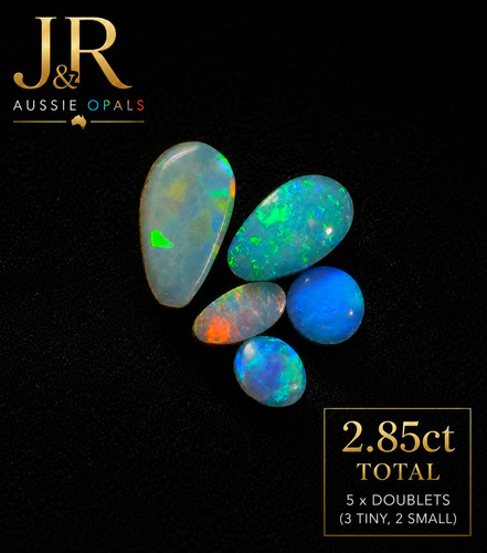 Australian opal doublet parcel - australian,