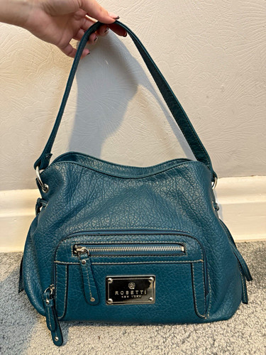 Rosetti blue pebbled - blue,
