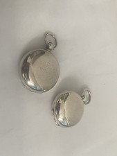 2 X Sterling Silver Sovereign Cases. Chester & Birmingham.