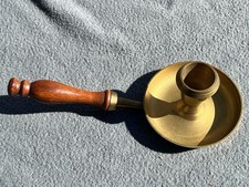 Vintage French Brass & Wood