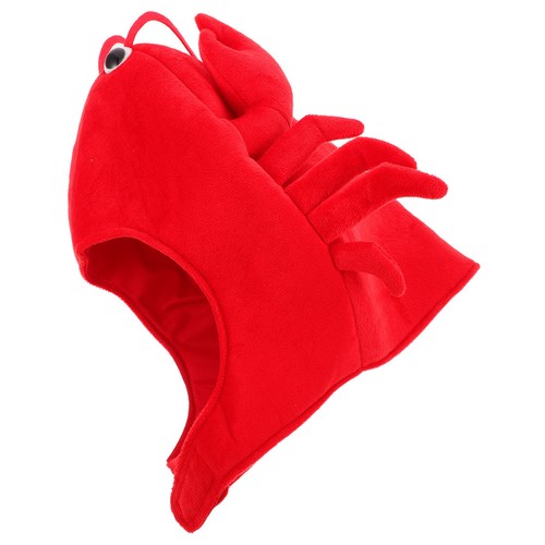 Funny plush lobster - lobster, hat