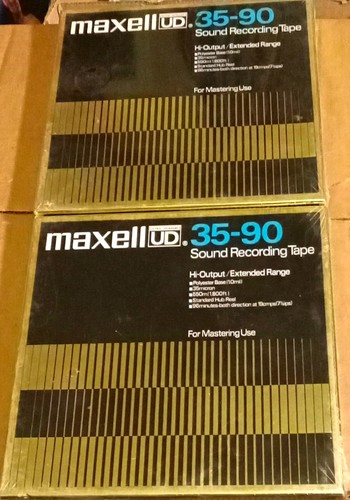 Maxell reel to - ud, reel-to-reel