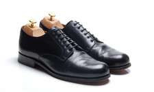 GRENSON Black Derby Shoes -