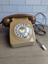 Brown Khaki Retro Rotary Dial