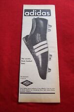 ADIDAS CHILLE 62 FOOTBALL BOOTS 1961 ORIGINAL VINTAGE ADVERT