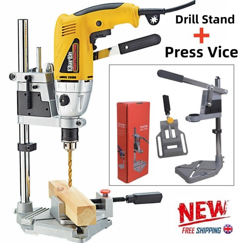 Adjustable hand drill - drill, press