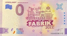 Ticket 0 Euro Legoland Factory Germany 2022 Various Number