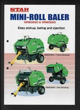 STAR MINI-ROLL BALER MRB0850 & MRB0860 BROCHURE