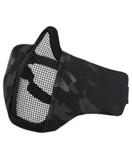 Kombat UK Airsoft Recon Face Mask - BTP Black  Tactical Military Army Style