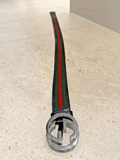 Authentic Gucci Web Stripe GG