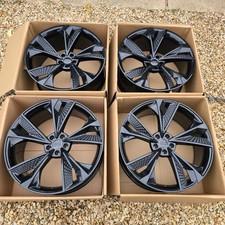 Audi RS7 Style 22" Vorsprung Alloy Wheels A7 A8 Q5 Q7 Q8 RS6 RS Black Etron A6