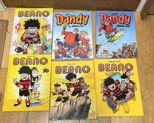 Beano dandy annuals job - beano, &