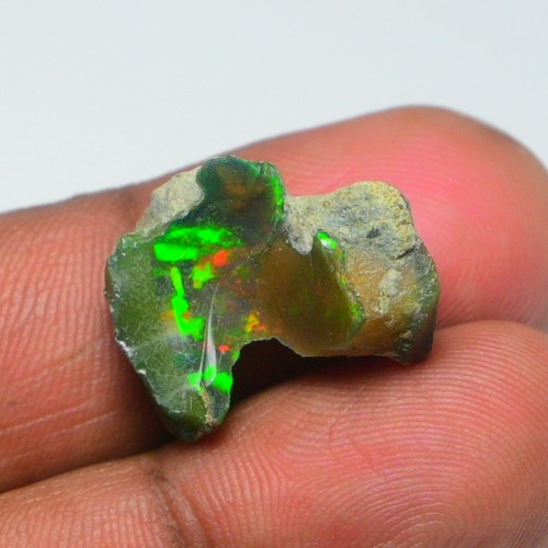 Jewelry grade black opal rough - black,