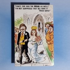 Comic Postcard 1983 Pregnant