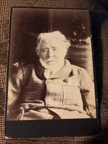 Victorian cabinet card - cabinet, photo