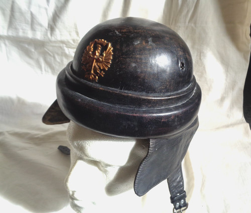 Spanish civil war leather tank - war,