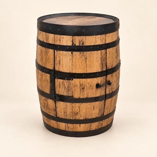 Full oak whiskey barrel - full,