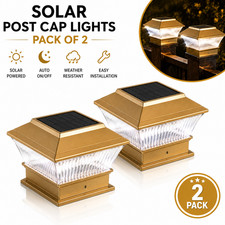 Raxter Solar LED Post Lights