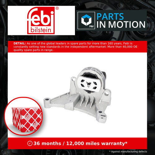 Engine mount front right - engine,