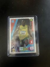 Panini Adrenalyn XL London Olympics Usain Bolt Jamaica Glitter Foil 2012