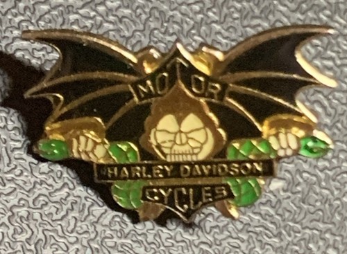 Harley davidson vintage enamel - davidson,