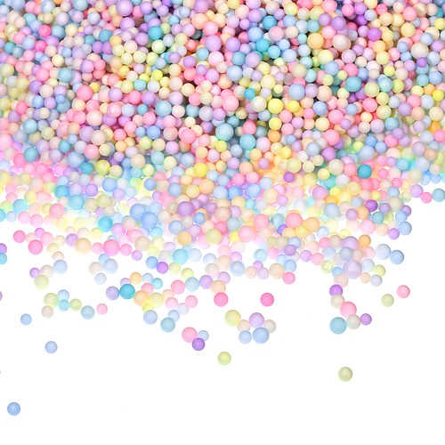 48000pcs colorful foam beads - colorful,