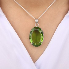 Peridot Gemstone Silver