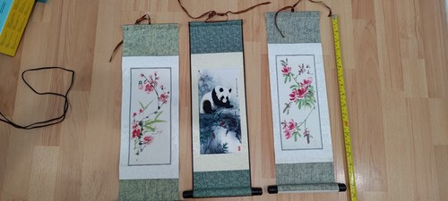 Chinese hanging scroll - ,, 3x