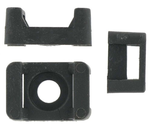 Cable tie base cradle saddle - cable,