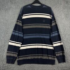 Paul & Shark Jumper Mens XL Blue Navy Yachting Striped Sailing Pullover Sweater