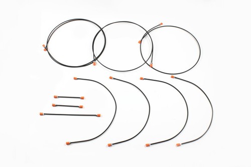 Brake line set piece - line,