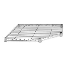 Chrome Wire Corner Shelf for