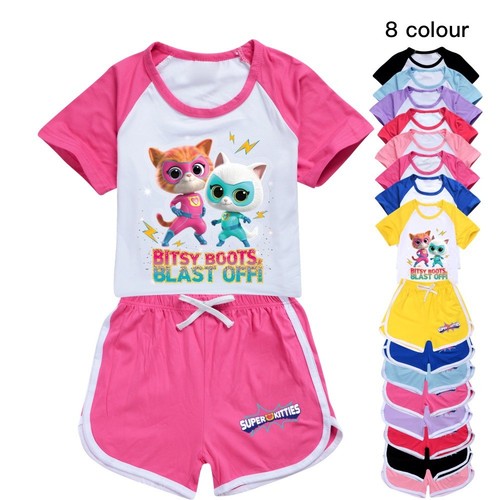 Kids girls boy - boy, kitties
