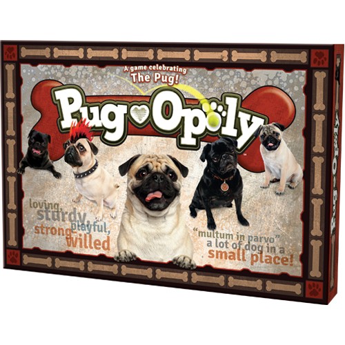 Pug opoly board game - -, brand