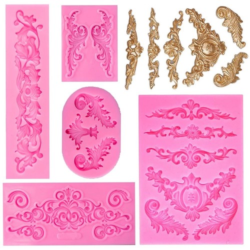 5pcs vintage baroque relief - vintage,