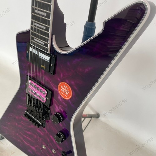 Purple quilted maple - quilted,