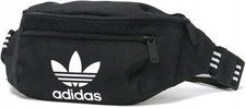 Adidas Originals Adicolour Black Waist Bag AC Side Festival Bum Bag Running Belt