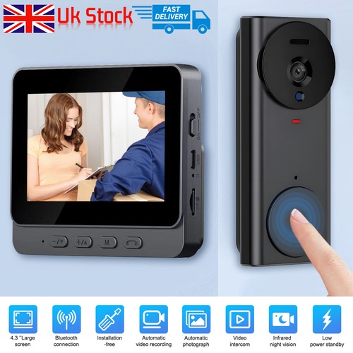 Wireless video doorbell - video,