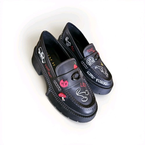 Coach leah platform loafer - coach,