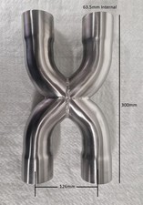 X pipe Mandrel Bend Crossover