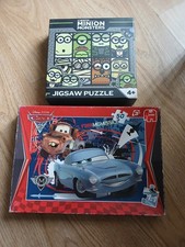 Kids Jigsaw Puzzle Bundle Includes Disney Pixar Cars 50 Piece Puzzle! X2 Puzzles
