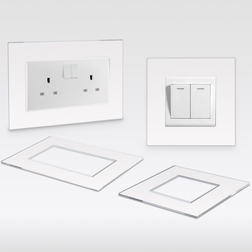 Single double socket - single, /