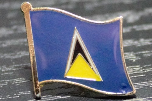 Lucia saint lucian metal - st,