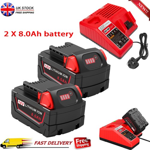 2pcs 0ah battery - 8.0ah,